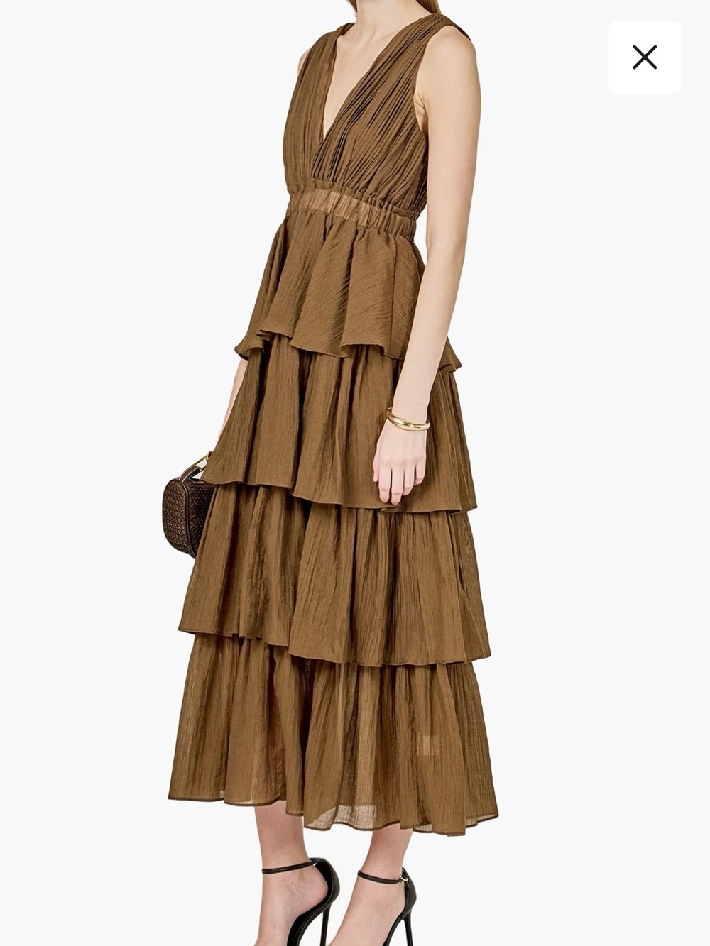 ENDLESS ROSE TIERED SLEEVELESS MAXI DRESS - Picture 6 of 6
